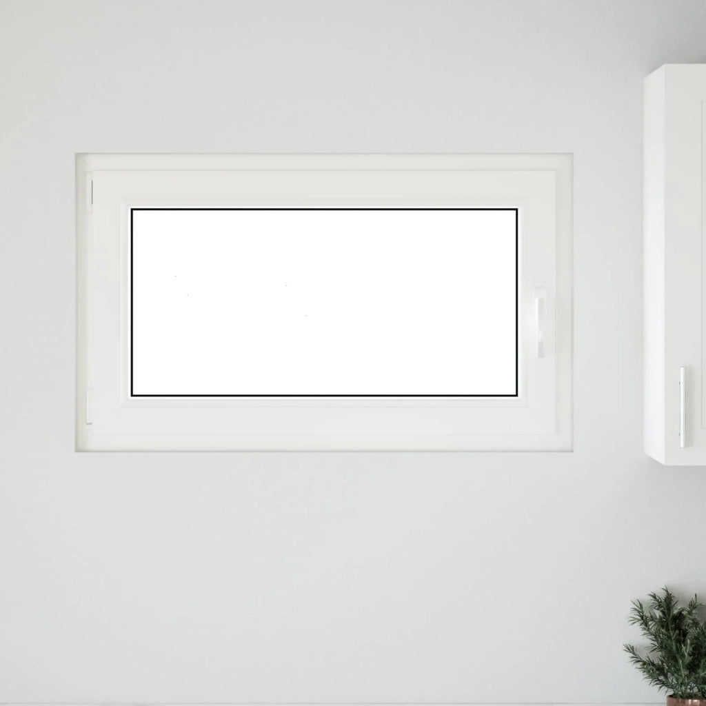 Finestra per Soffitta RISOR 100 x 60 cm PVC e Vetro Bianco CFW2751541