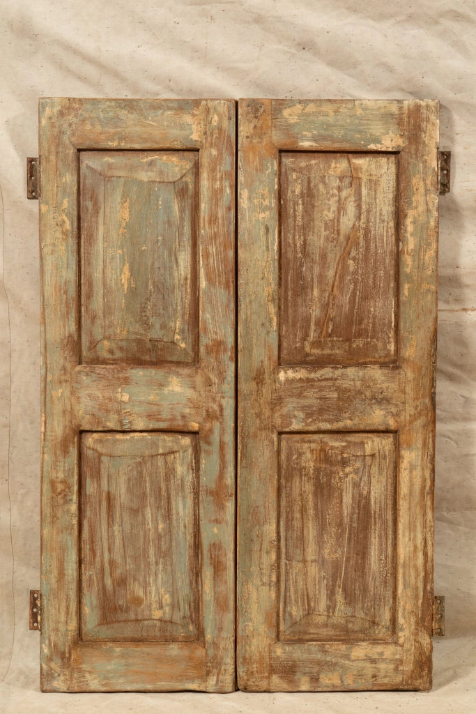 Biscottini Tapparella / scurino in legno massello di teak, articolo antico perfettamente restaurato