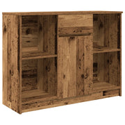 Credenza | Madia | Buffet da pranzo | Armadio da pranzo con Cassetto Legno Antico 101x35x76 cm in Truciolato