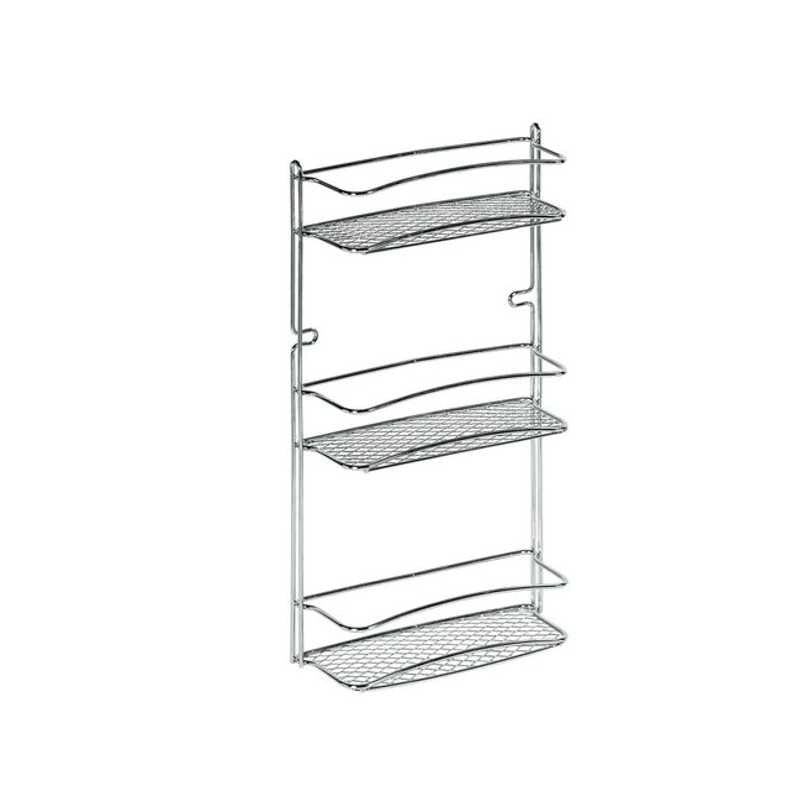 Mensola Bagno Cromo Star Rett. 3P 25X10 H.47 Artex