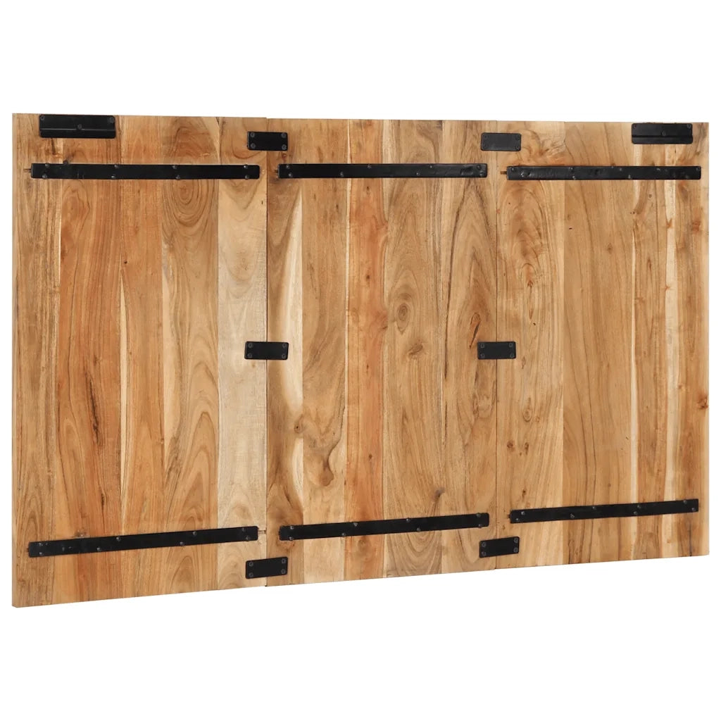 Testiera 140 cm in Legno Massello di Acacia 4017502
