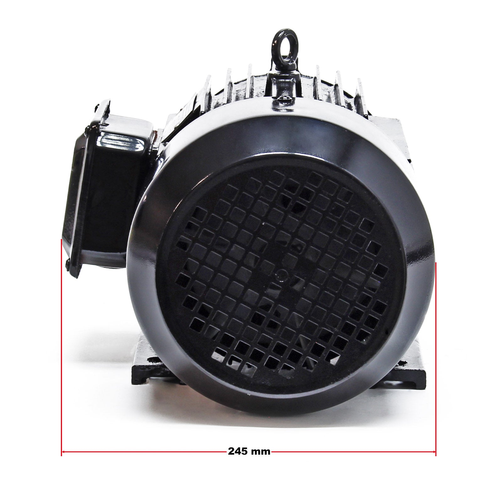 Motore elettrico trifase asincrono, 400V, 2 poli 3kW (4CV), avvolgimento in rame, montaggio B3