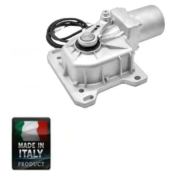 MOTORE MOTORIDUTTORE IRREVERSIBILE CROMO 24V SCOMPARSA INTERRATO AUTOMAZIONE