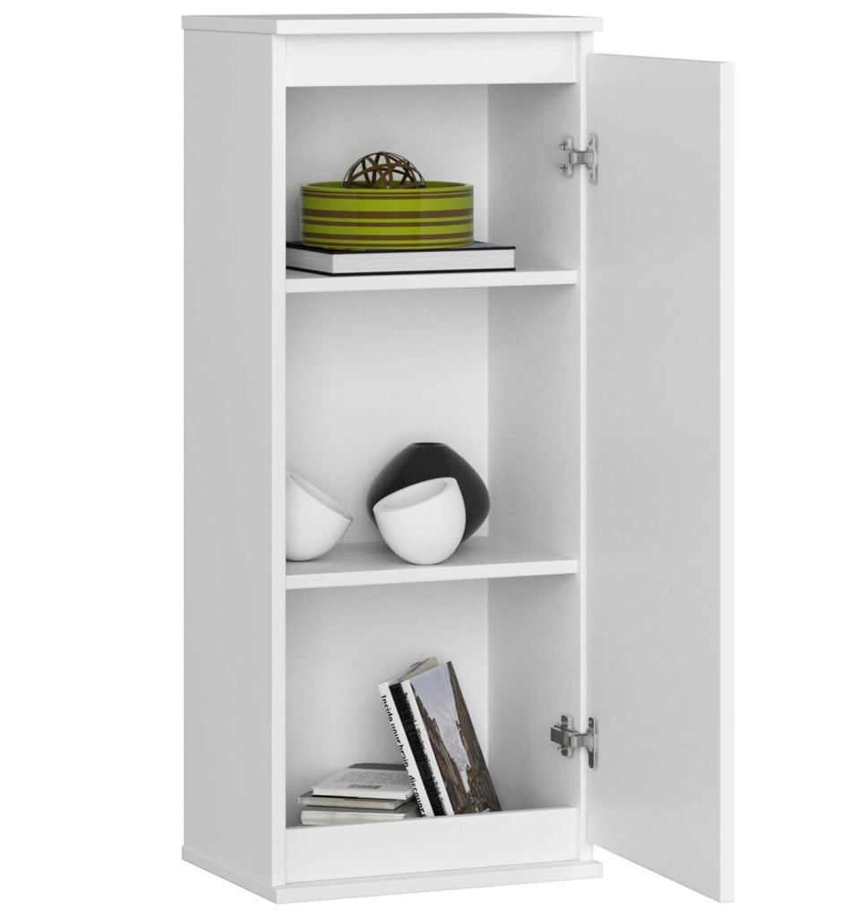 Armadietto a parete con ante strette AKORD W40 Bianca 40 cm 1 anta 40x30x99 cm