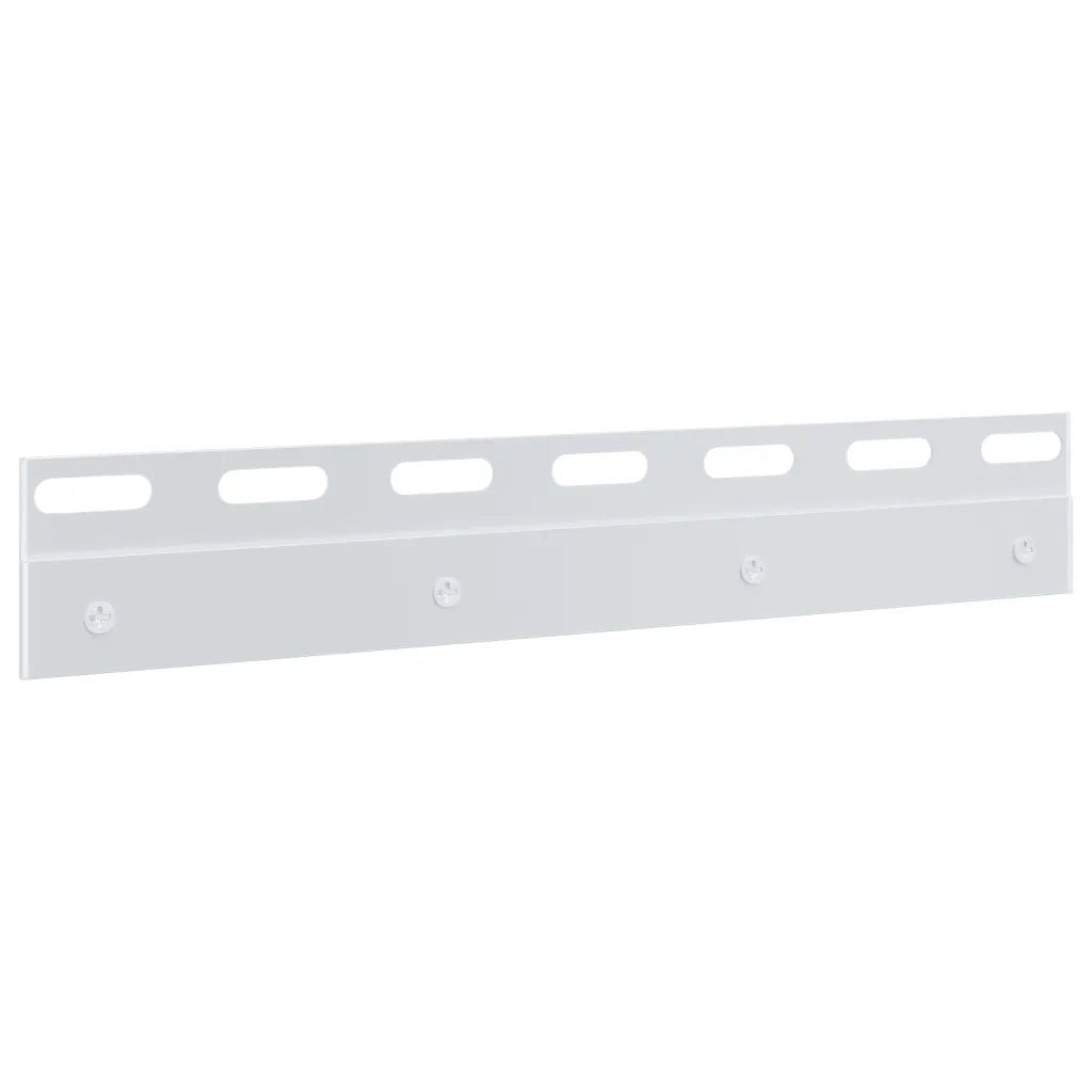 Piastre di Collegamento 4 pz Argento 28 cm Acciaio Inossidabile 153877