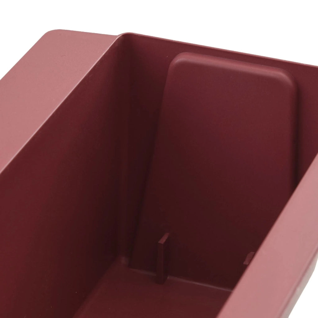 Fioriere | Cassetta per fiori | Vaso per Euro pallet 24 pz Marrone 36 x 13,5 x 9,5 cm