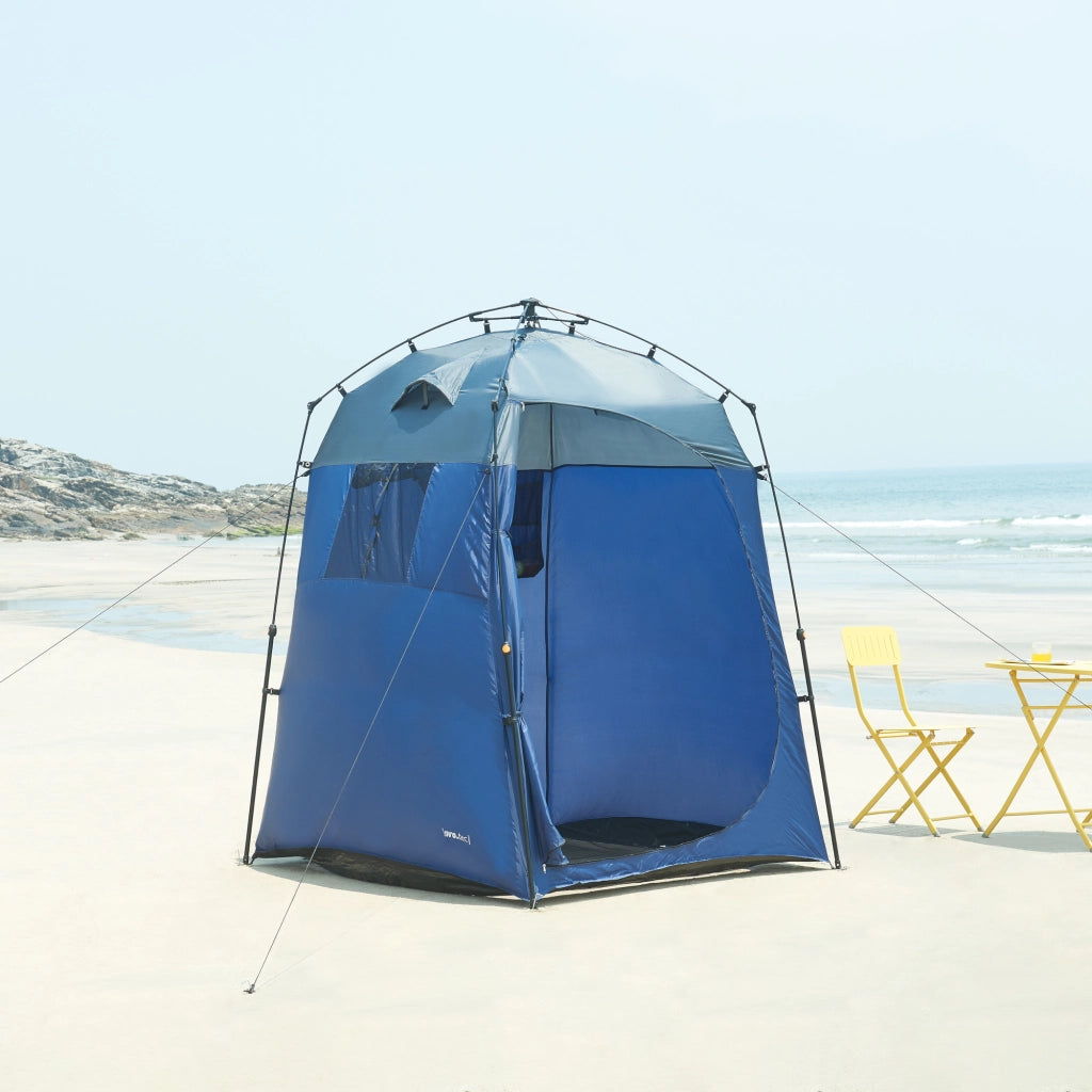 Tenda da Doccia Ayas per Campeggio - Blu / Grigio pro.tec