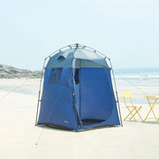 Tenda da Doccia Ayas per Campeggio - Blu / Grigio pro.tec