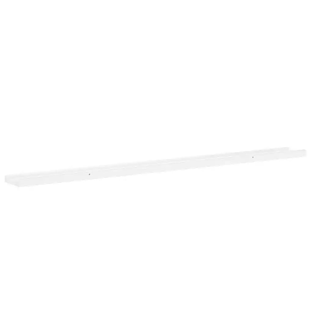 Mensole da Parete 4 pz Bianche 115x9x3 cm 326664