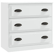 Credenza | Madia | Buffet da pranzo | Armadio da pranzo Bianca 70x35,5x67,5 cm in Legno Multistrato