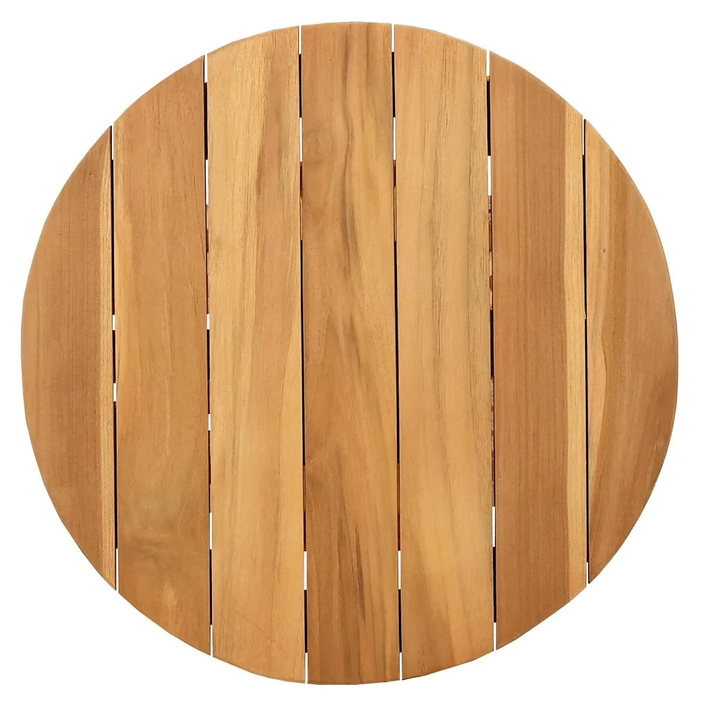 Tavolo laterale Marrone 50 x 50 x 49,5 cm Legno di teak solido 42006348