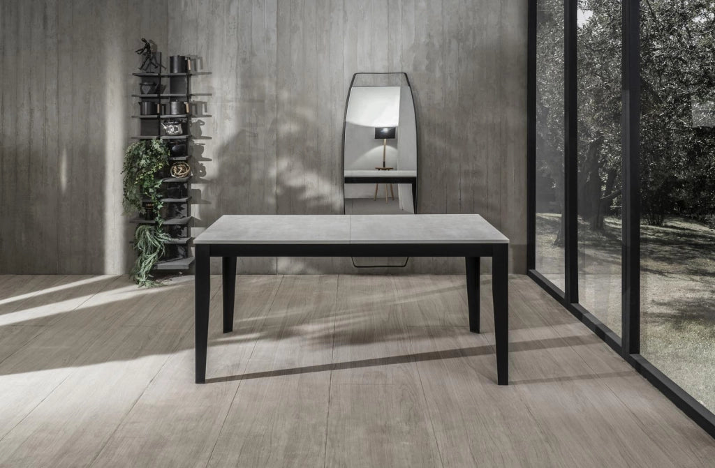 Tavolo Allungabile 156/316x90x76 cm in Melaminico Big Bianco