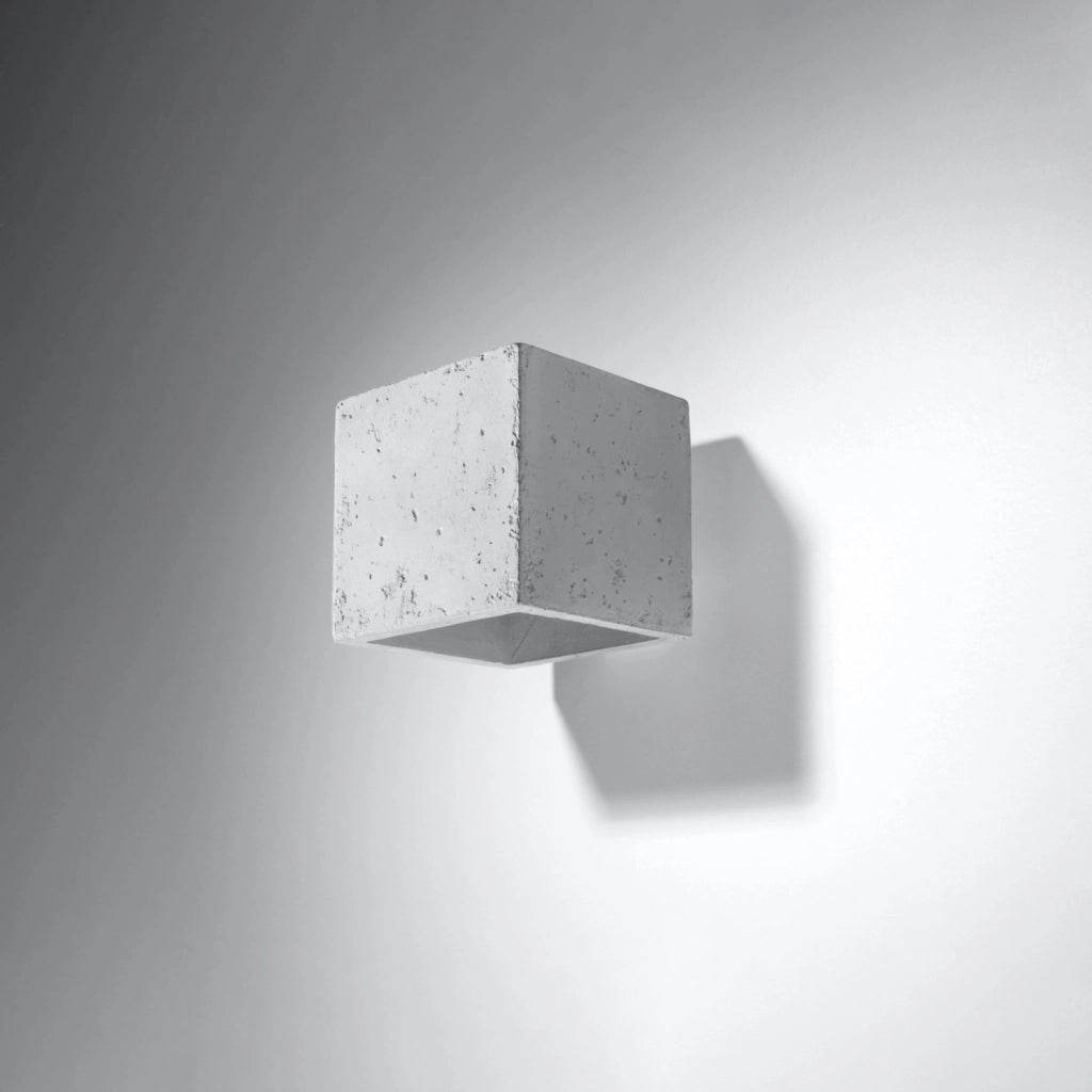 Applique TETRIS cemento grigio G9 1 luce Pure Lume PU.0487