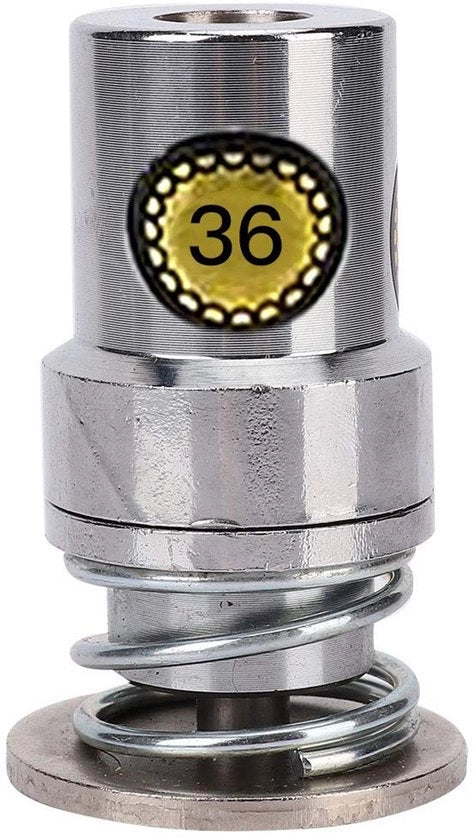 Ferramenta per creare Knop - 36L - Materiale duraturo - Pennello per verniciatore - Accessorio per abbigliamento - Alta durezza - Per macchina per stampare - Mal per knop