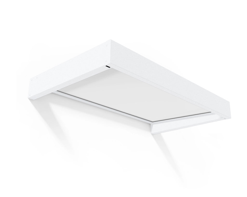 Pensilina Da Esterno  160X95 cm Bianco - Opale Bianco Canopia Sophia