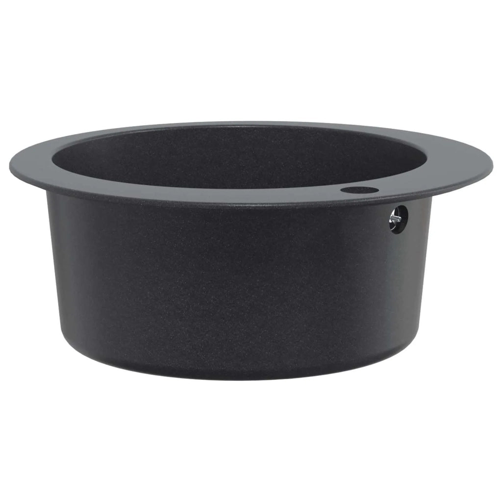 Lavello cucina a una vasca Granito 50,5 x 29 cm Grafite 42053752