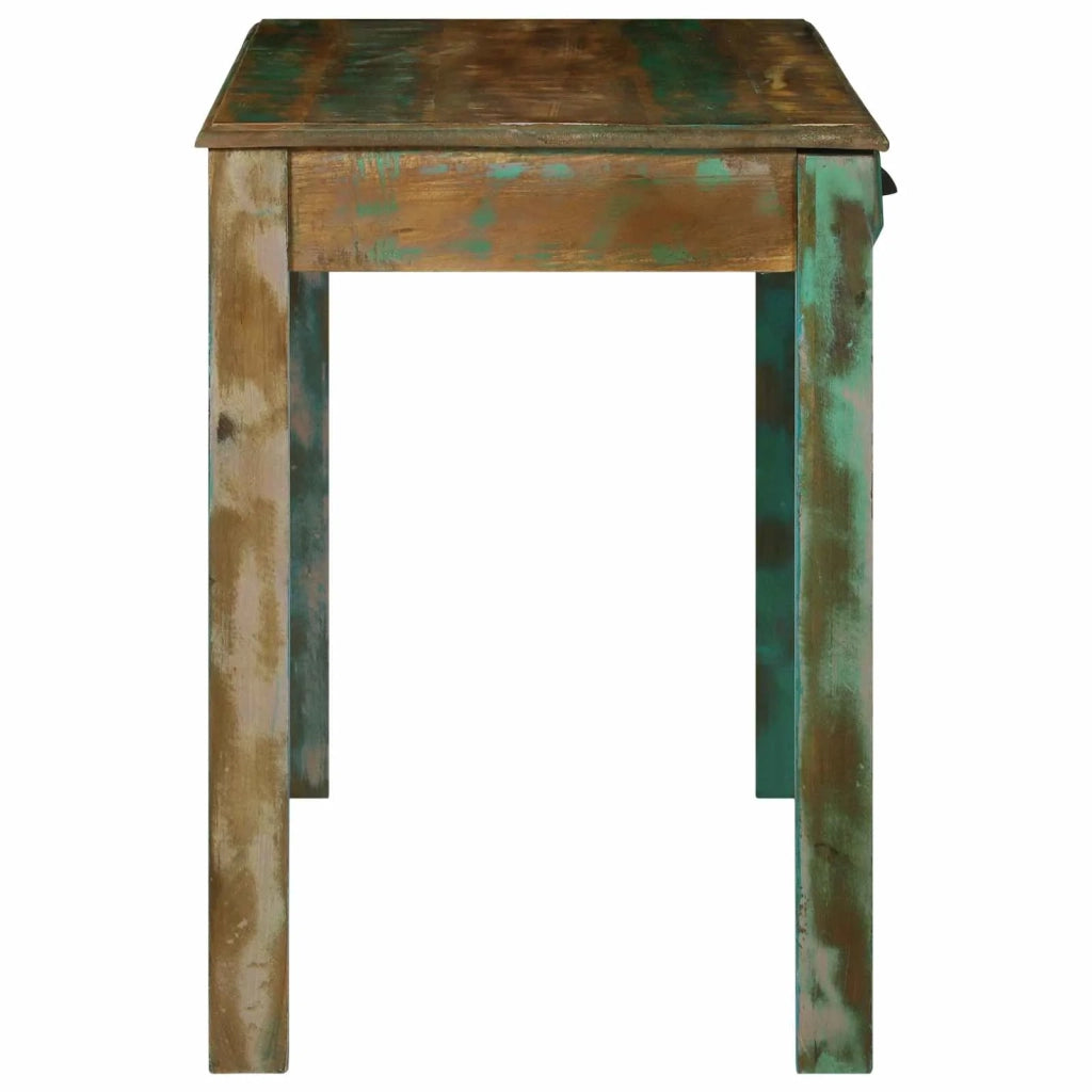 Scrivania Marrone 112 x 55 x 76 cm Legno Recuperato Massello 358877