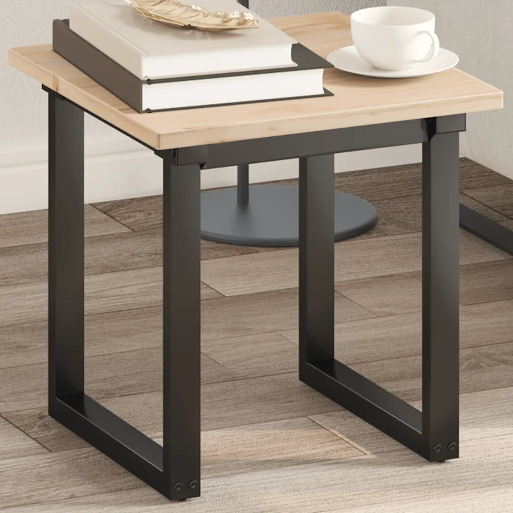 Piano Tavolo | Superficie Tavolo | Piano Scrivania 40x40x1,7 cm Quadrato in Legno Massello di Pino