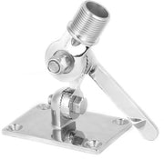 Antenna Supporto Adattabile in Acciaio Inossidabile - Base Marittima per Antenna - Progettato per Durata - Adatto per 1-14UNS Standard di Cavo - Sostegno Antenna