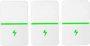 PC 90-240 V 3 Pezzi Risparmio Elettrico Ampia Applicazione Energetico Risparmio (Presa di Corrente EU)