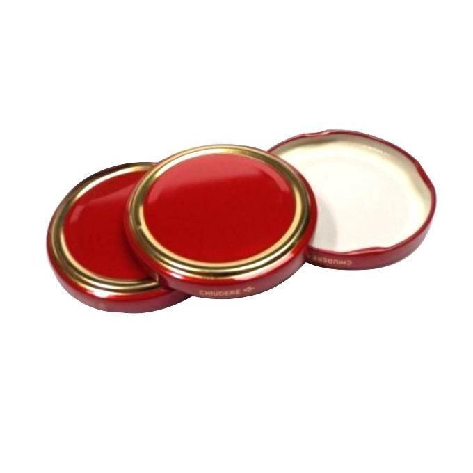 Sud Capsule Tappo Twist-Off 66mm con Flip Basso 100 Pezzi