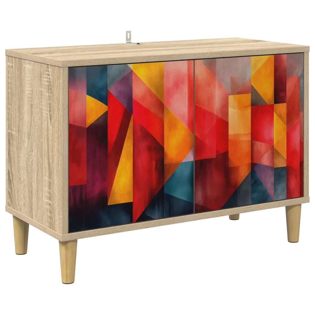 Mobile TV HEESCH 69 x 33 x 50 cm Sonoma Legno ingegnerizzato 8006998
