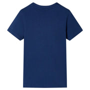 Maglietta da Bambino Blu Scuro 116 11756