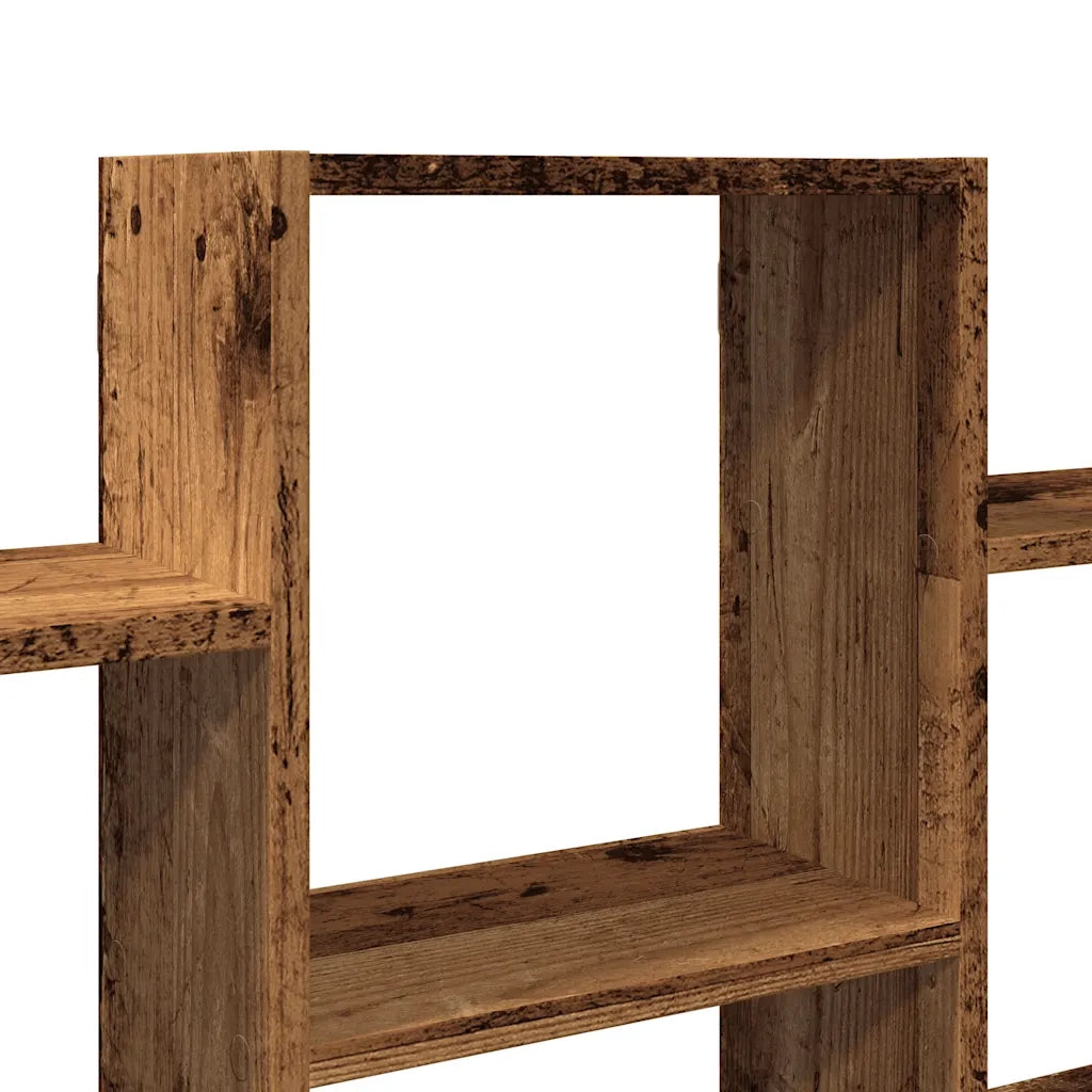 Scaffale a Parete Legno Vecchio 159x18x66 cm in Truciolato 853306