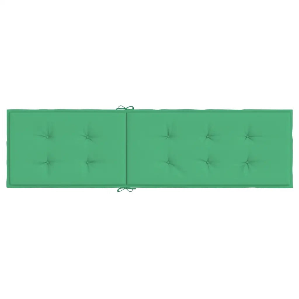 Cuscino per Sdraio Verde (75+105)x50x4 cm 314178