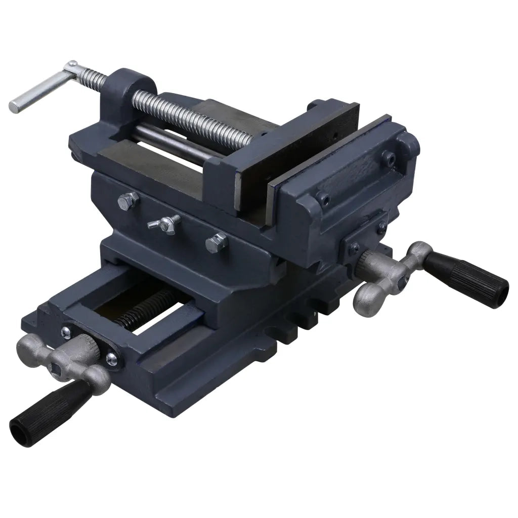Morsa Manuale a Slitta Trasversale per Trapano a Colonna 127 mm cod mxl 58295