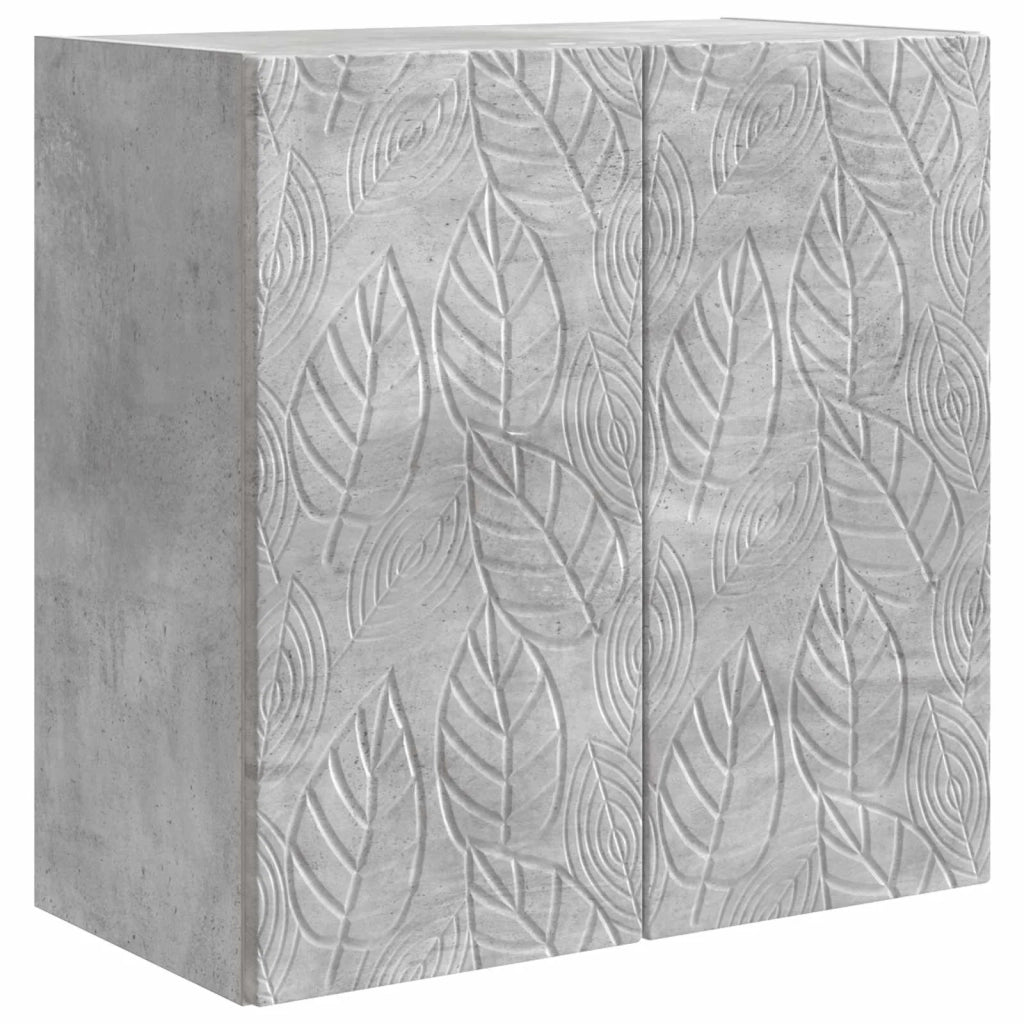 Mobiletto a muro Grigio Cemento 59 x 31 x 60 cm