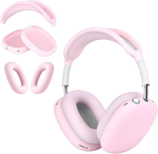 Protezioni per auricolari Apple, copricuscini in silicone per AirPods Max, custodie per auricolari AirPods Max