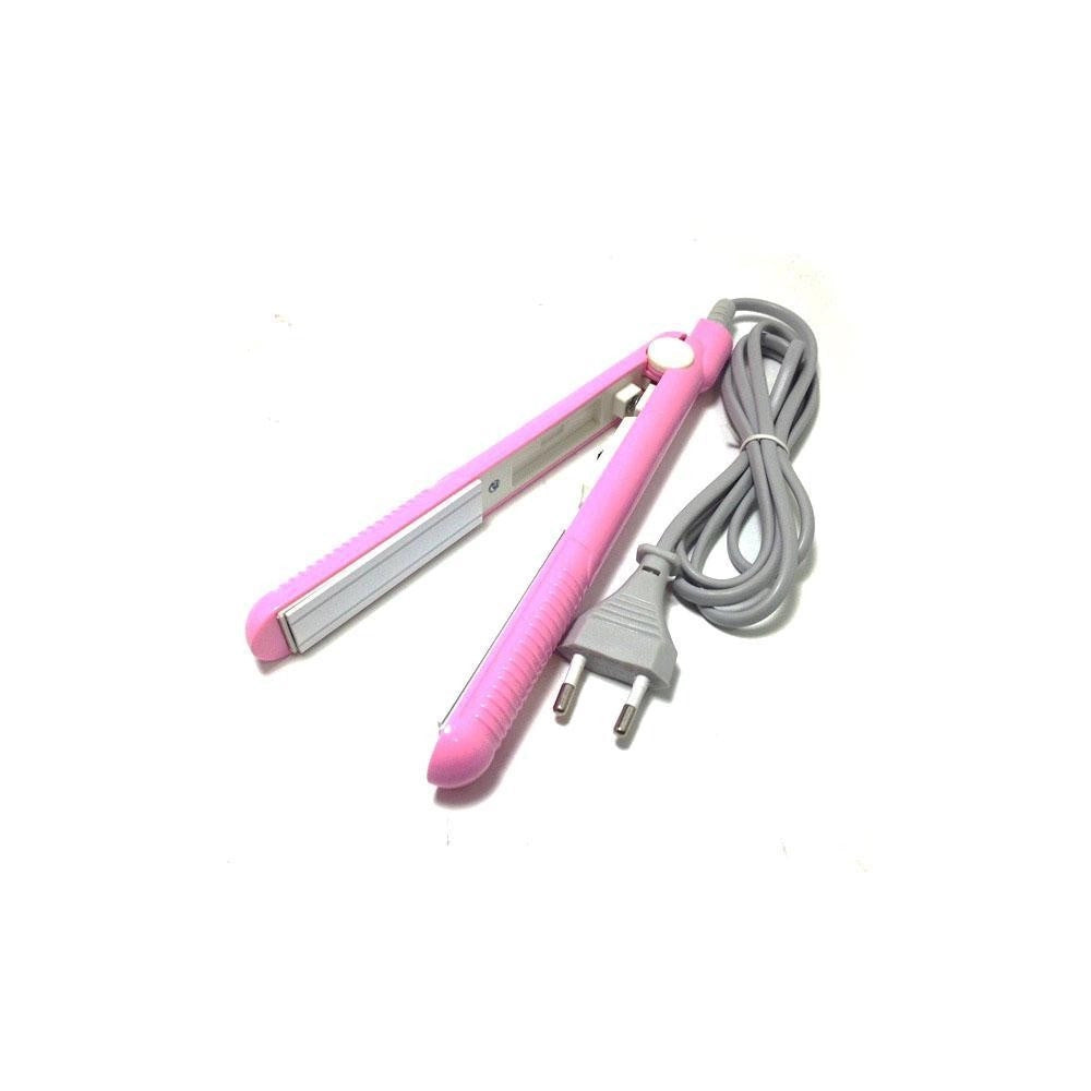 Trade Shop - Piastra Lisciante Per Capelli Lisci Sn010 Da Viaggio Rivestimento Ceramica 160° -
