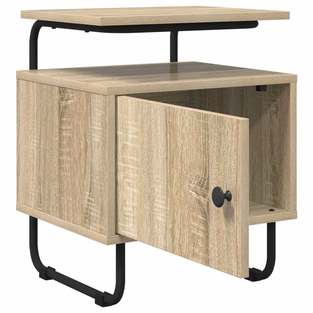 Armadio da Notte 2 pz Rovere Sonoma Legno ingegnerizzato 8007638