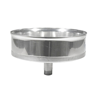 TAPPO CHIUSURA ACCIAIO 316L CON SPURGO- Diam. 80- DK- pezzi 1