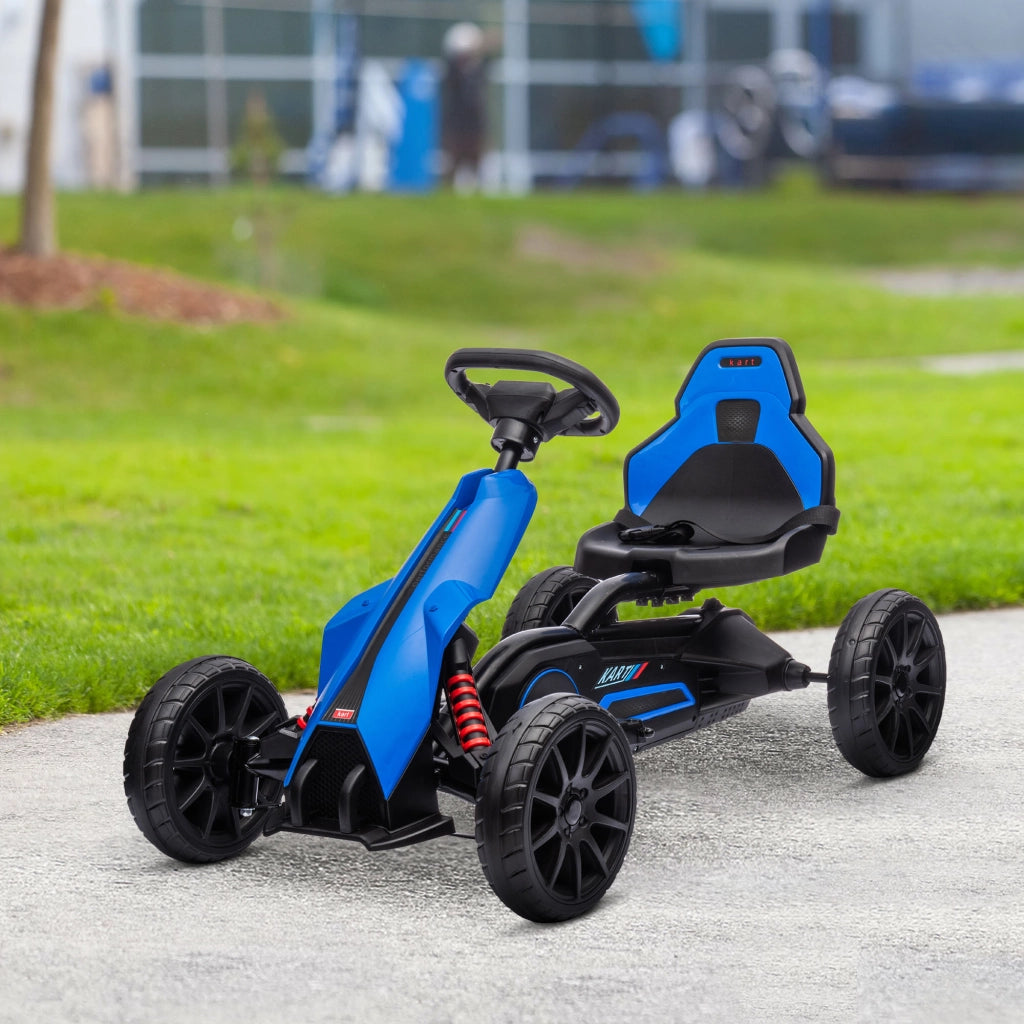 Coche Elettrico per Bambini 12V ¨C zephmum ¨C 100x58x58,5cm Blu