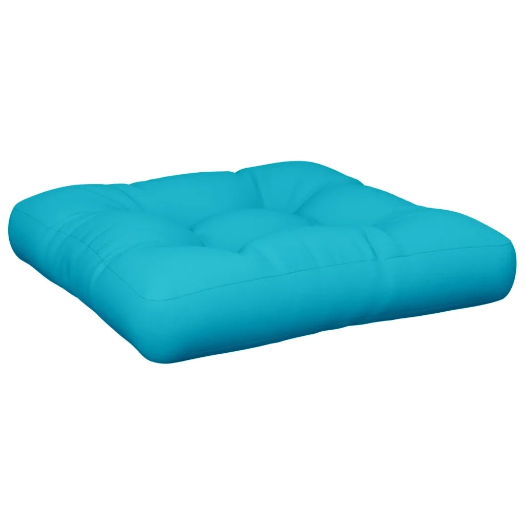 Cuscini per Pallet 2 pz Turchese in Tessuto 360688