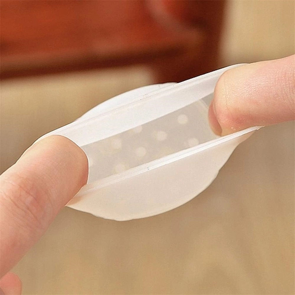 Trade Shop - Set 16 Pz Tappi Protezioni Per Gambe Sedia Mobili Tavoli In Silicone Con Feltro -