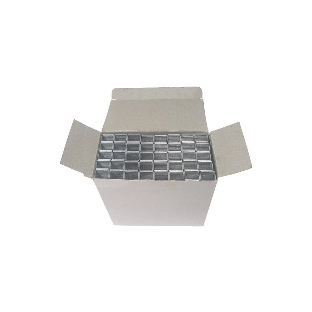 Trade Shop - Graffette Punti Metallici 10000 Pz Graffettatrici Pneumatiche 12.8 X 12 Mm 8016 -