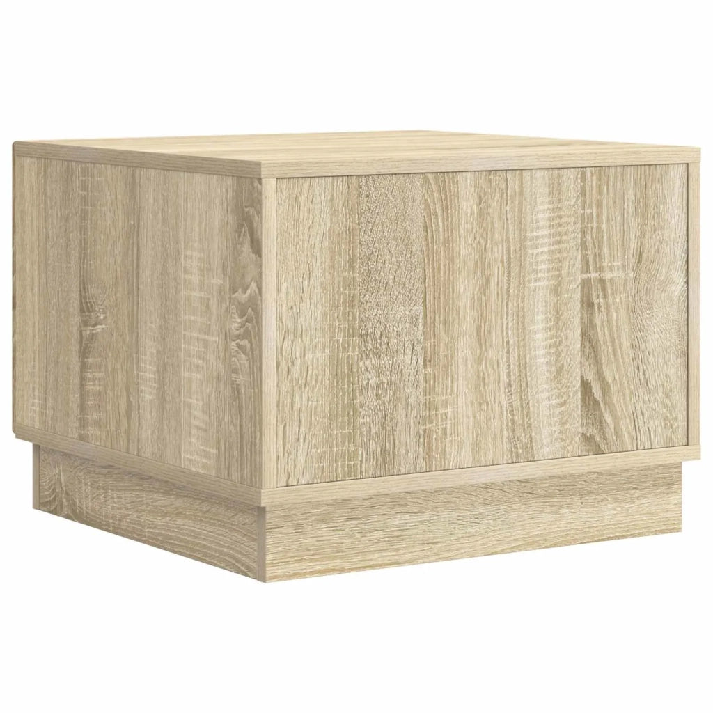 Tavolino da salotto con cassetto Rovere Sonoma 49 x 50 x 37 cm
