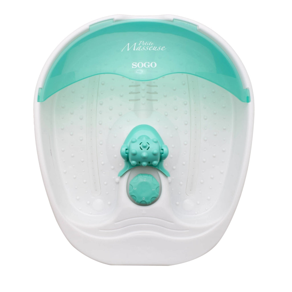 Idromassaggio per piedi elettrico con 3 funzioni, vibrazioni e bolle, 36 getti d'acqua 90W, termostato sicurezza - SOGO