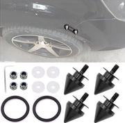 Kit di chiusura rapida per bagagliaio - Accessori di fissaggio per paraurti - Paraurti anteriore e posteriore (Nero) - Contenuto HTML .