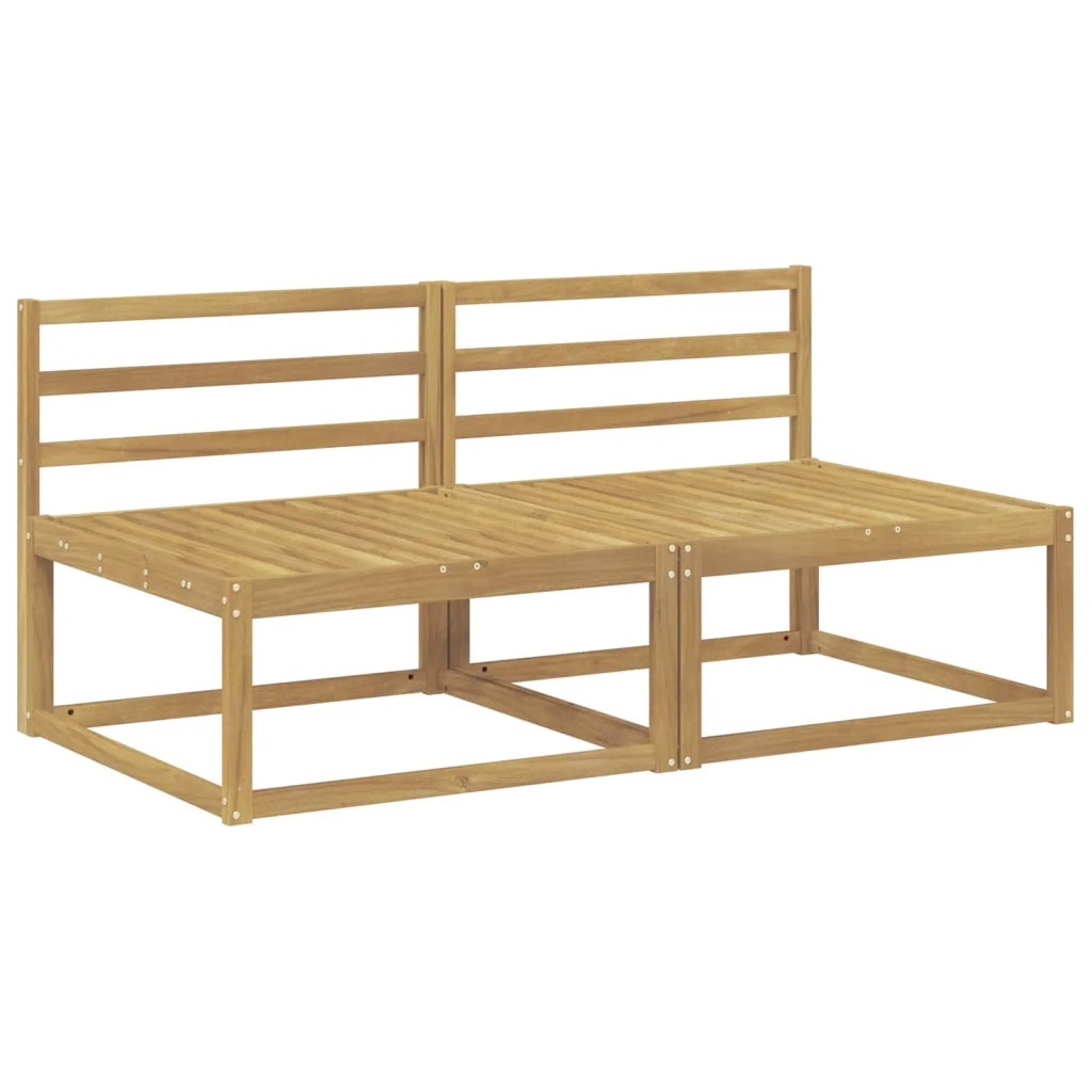Divano centrale per esterno Bianco 158 x 83 x 73 cm