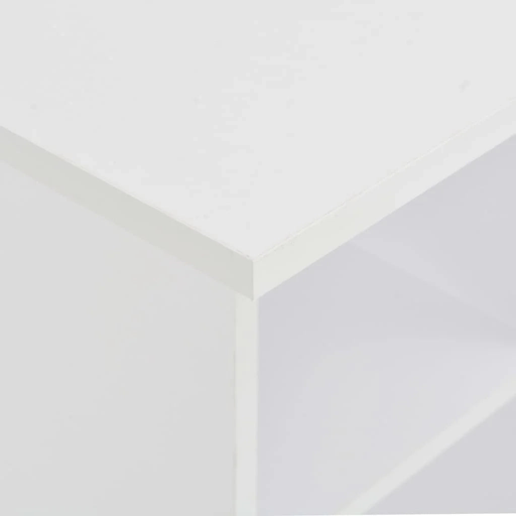 Tavolo alto stile bar/bistrot bianco 110 cm 0902058