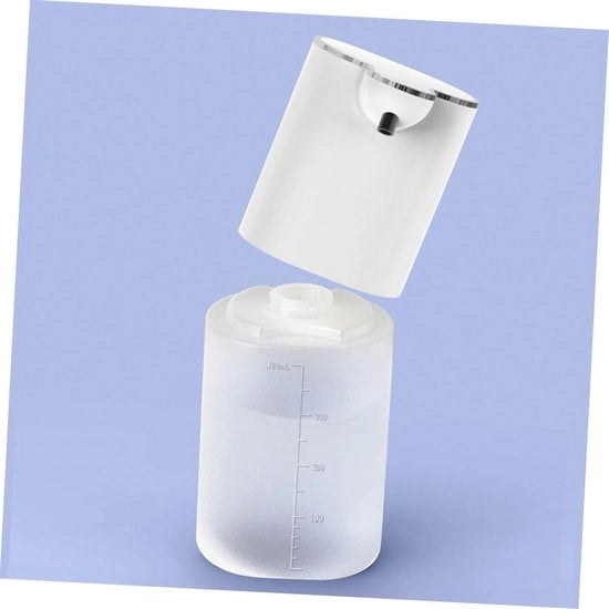 Dispensatore di sapone elettrico, dispenser di sapone automatico senza contatto, adatto per bagno, cucina, installazione a parete, modello da tavolo, facile da pulire.