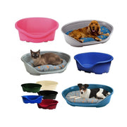 Trade Shop - Cesta Lettiera Per Gatto Cane Animali Igiene Toelettatura In Plastica -