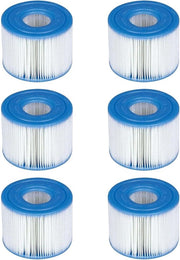 Filtro a rete tipo S1 6 pezzi per Intex EasySet- / PureSpa-Pool - set di ricambio