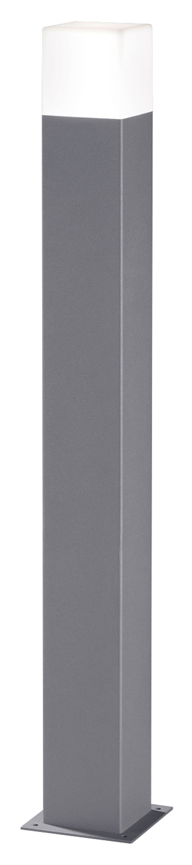 Palo da Esterno a LED in Pressofusione di alluminio Titanio