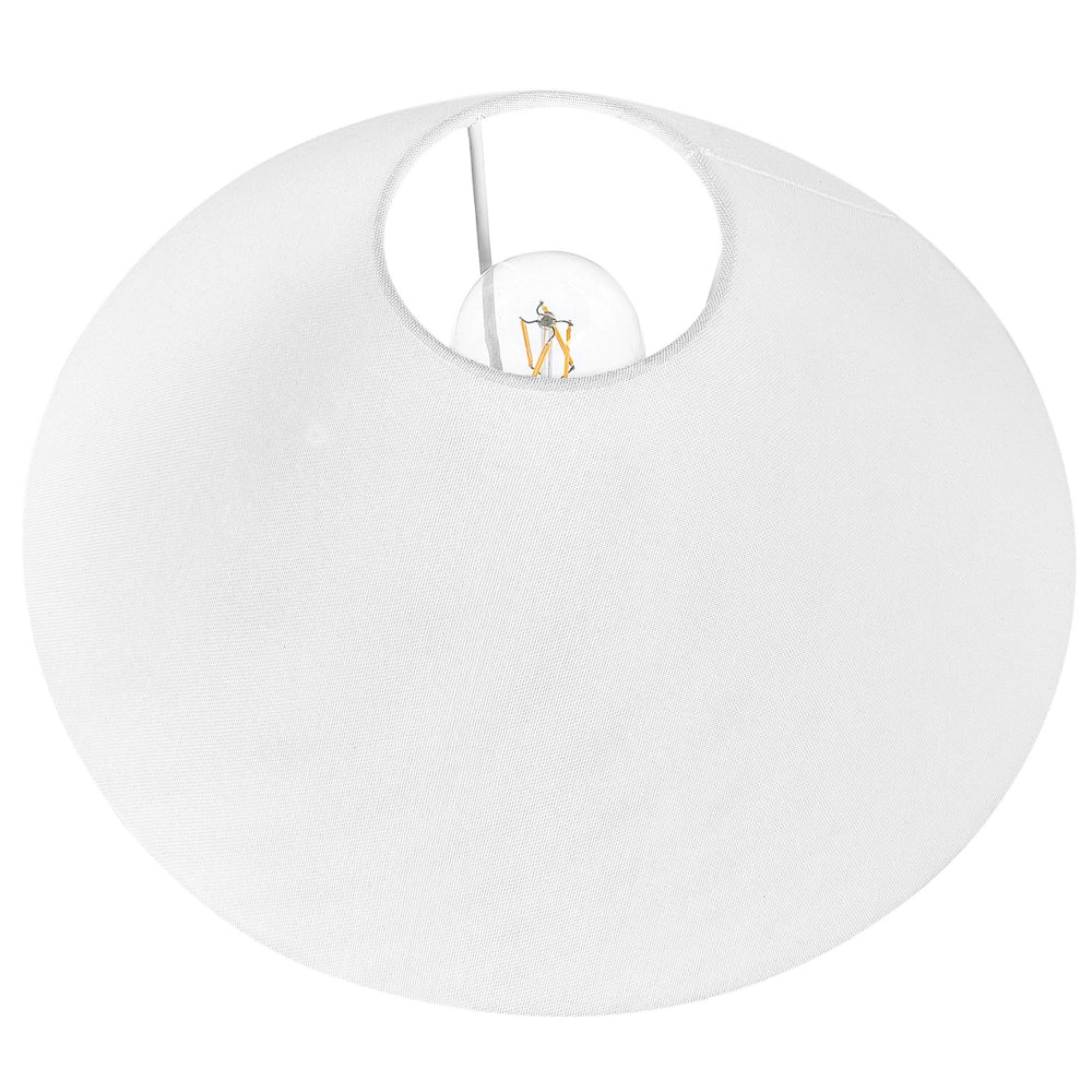 Lampada da tavolo in ceramica beige e blu paralume bianco 41 cm camera da letto soggiorno