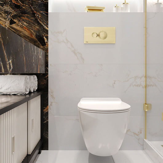 Vaso Wc Sospeso Rea Carter 24cm Rimless